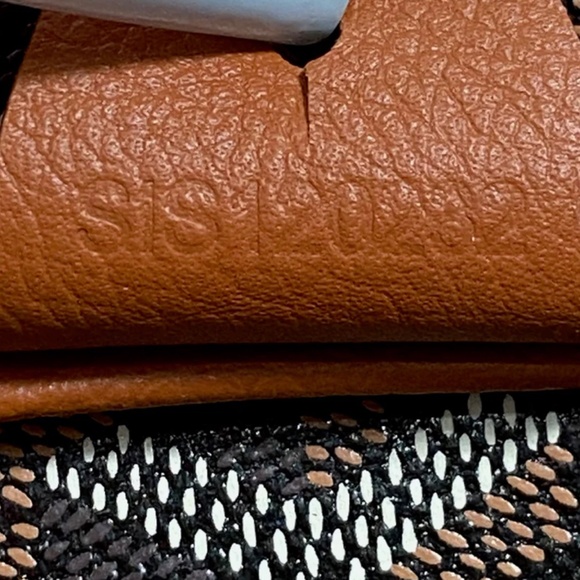 Authentic Goyard Artois MM Tote Bag Black Tan - Picture 15 of 15